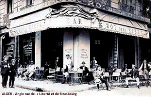 360- Alger - angle rue de Srasbourg et rue de la liberte